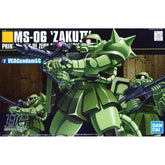 Bandai® Gunpla HG MS-06 ZAKU II (PRODUCTION TYPE) Box Art